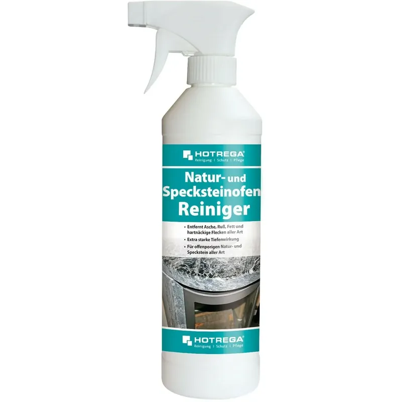 HOTREGA Natur- und Specksteinofen Reiniger 500 ml Kostenloser Rückversand